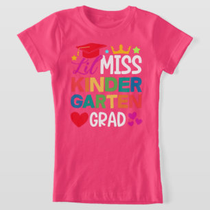 Camiseta Lil Miss Kindergarten Grad