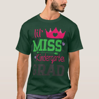 Camiseta Lil Miss Kindergarten Grad El Último Día De La Esc