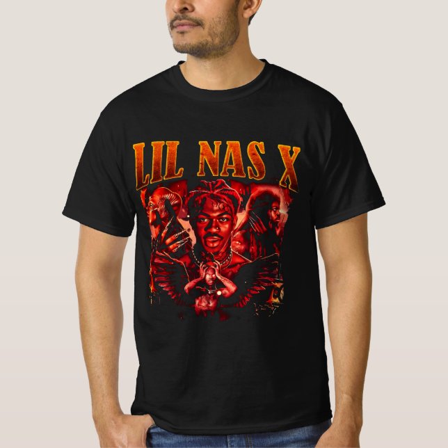 Camiseta " Lil Nas X Llámame Por Tu Nombre Trending Unisex  (Anverso)