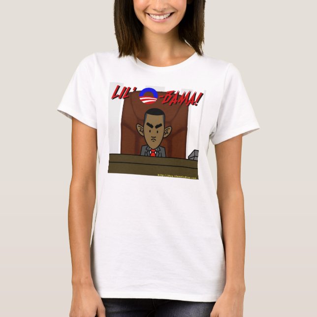 Camiseta ¡Lil' Obama! (Anverso)