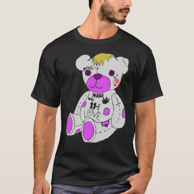 Camiseta Lil Peep-Bear   (Anverso)