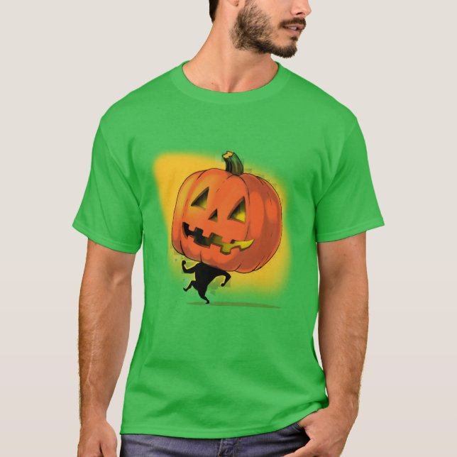 Camiseta Lil' Pumpkin Head (Anverso)