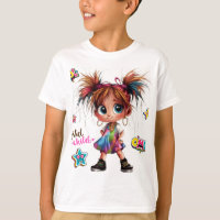 Lil Quirky Chica Wild Child T-Shirt