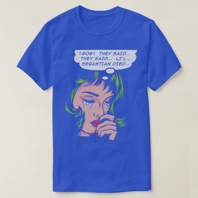 Camiseta Lil Sebastian está muerto (Diseño del anverso)