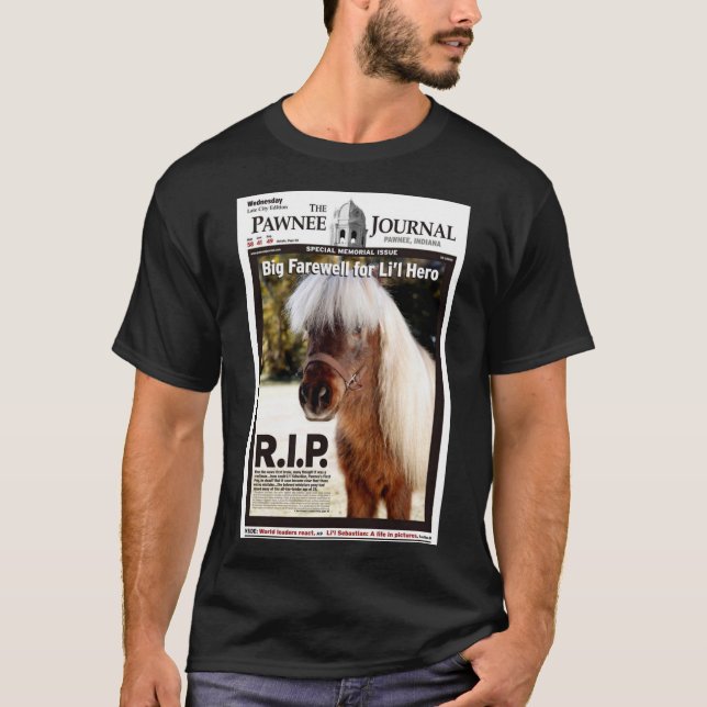 Camiseta Lil Sebastian - Gran despedida para Li&x27;l Hero  (Anverso)