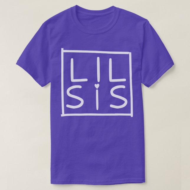 Camiseta Lil sis (Diseño del anverso)