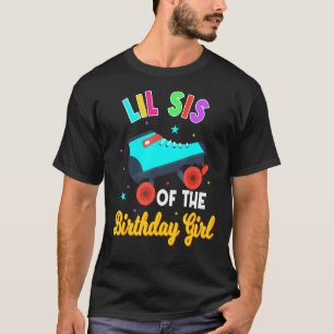 Camiseta Lil Sis De La Patinaje Patinaje Sobre Patines De C