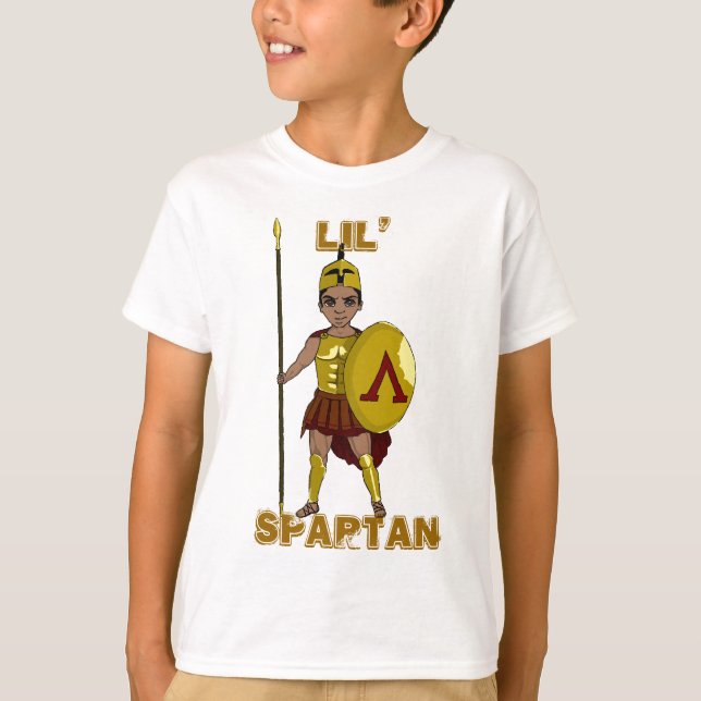 Camiseta Lil' Spartan (Anverso)