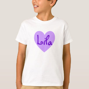 Camiseta Lila en morado
