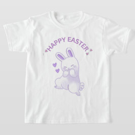 Camiseta Lilac "Feliz Pascua A Todos"