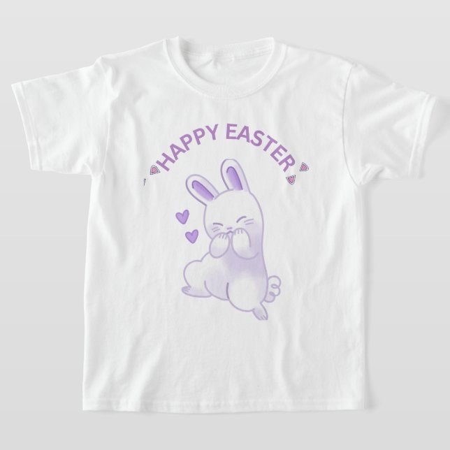 Camiseta Lilac "Feliz Pascua A Todos" (Distribución)