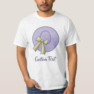 Camiseta Lilac Gorra de gran brillo