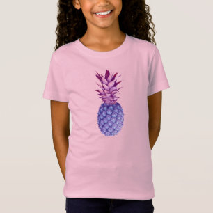 Camiseta Lilac y piña rosa