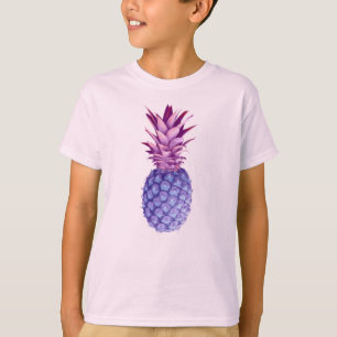 Camiseta Lilac y piña rosa