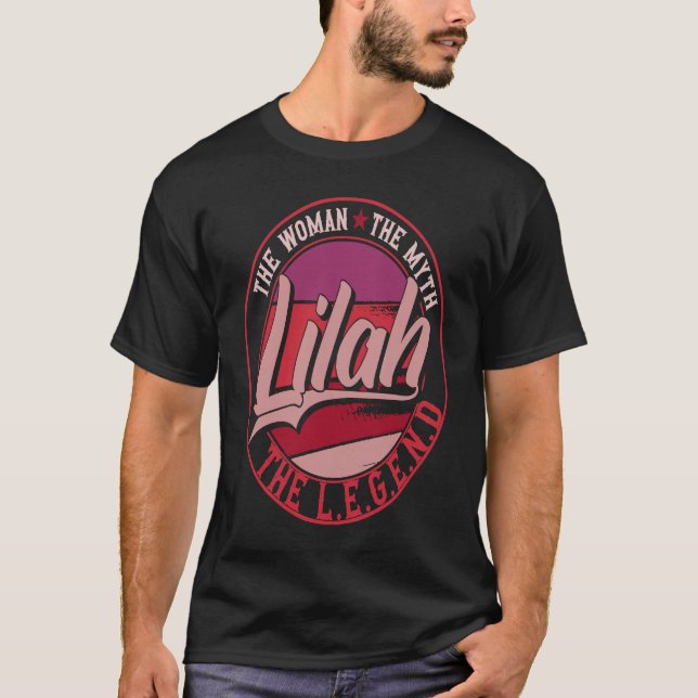 Camiseta Lilah, la Dama del Mito, la leyenda (Anverso)