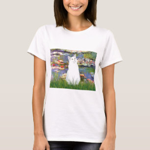 Camiseta Lilias 2 - Gato blanco