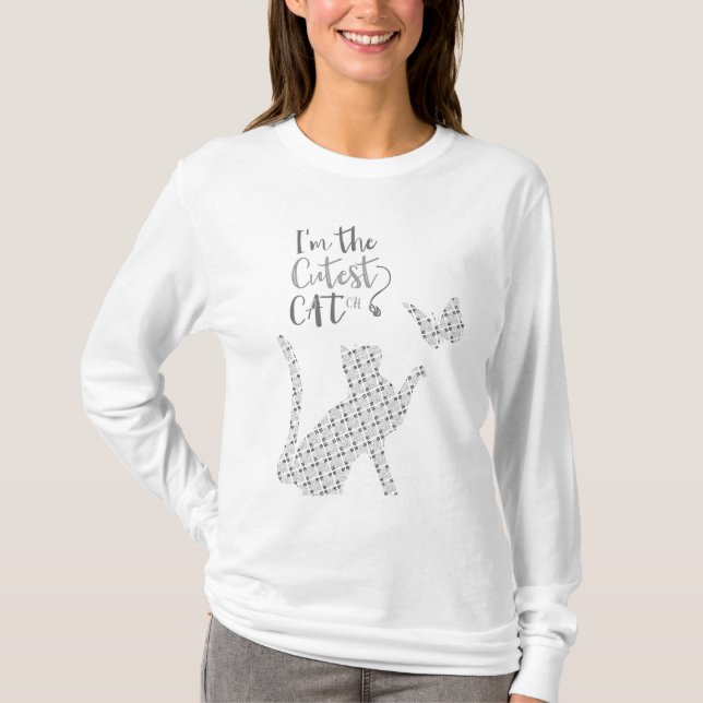 Camiseta Lil'Inspirations #3 - I'm the cutest CATch (Anverso)