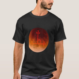Camiseta Lilith Sigil Moon Blood Demon