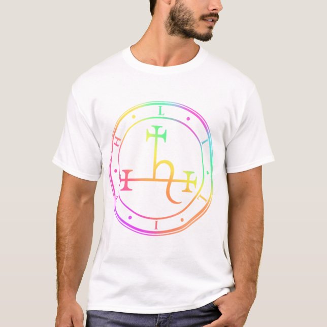 Camiseta Lilith Sigil. Símbolo de la diosa de la luna oscur (Anverso)