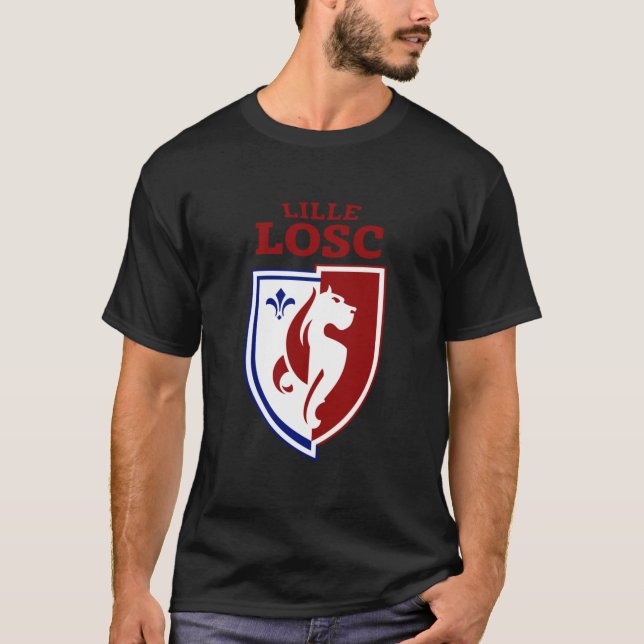 Camiseta lille losc 1 Tri-mezcla (Anverso)