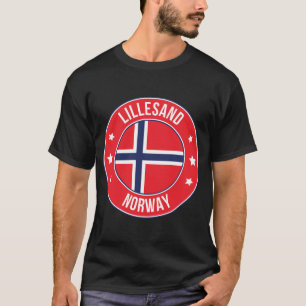 Camiseta Lillesand, ciudad de Noruega