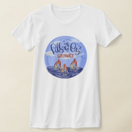 Camiseta Lilly en la ciudad, las damas se adaptan a la cami