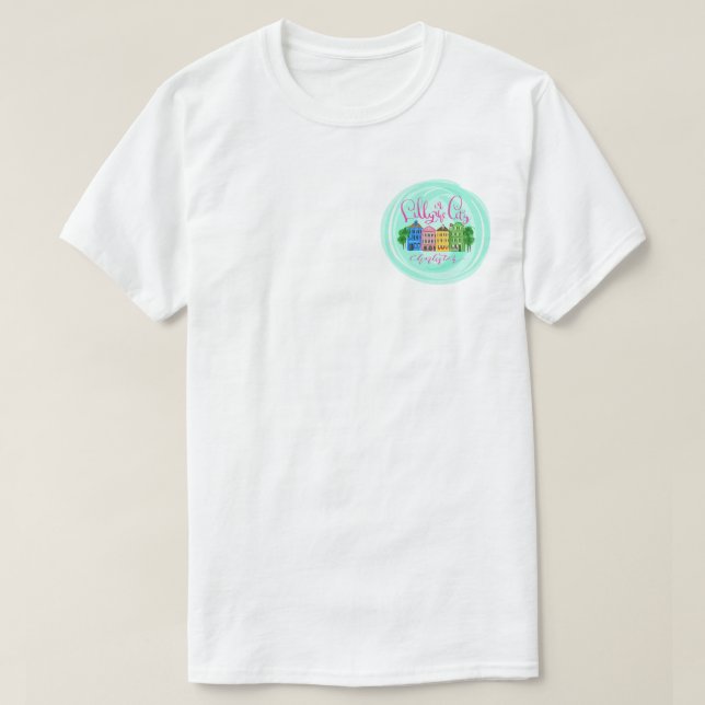 Camiseta Lilly in the City - Charleston (Diseño del anverso)