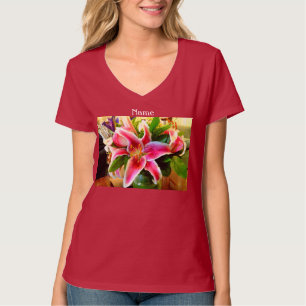 Camiseta Lilly Thunder_Cove, actriz estrella rosa