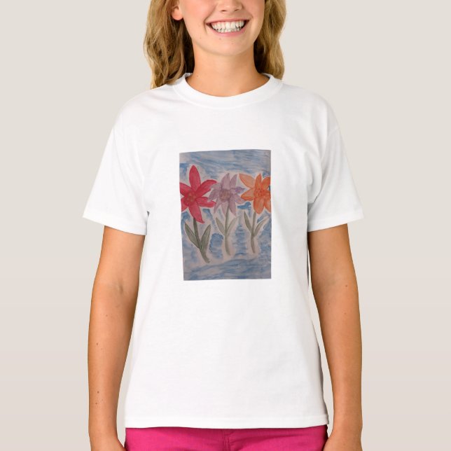 Camiseta Lily Flowers (Anverso)