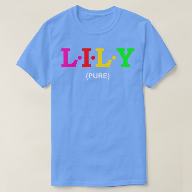 Camiseta Lily Pure (Diseño del anverso)