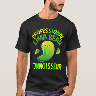 Camiseta Lima Bean Connoisseur Regalos Vegan para