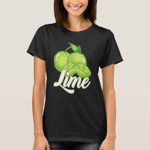 Camiseta Lima Fruta Cítrico Lima Barista