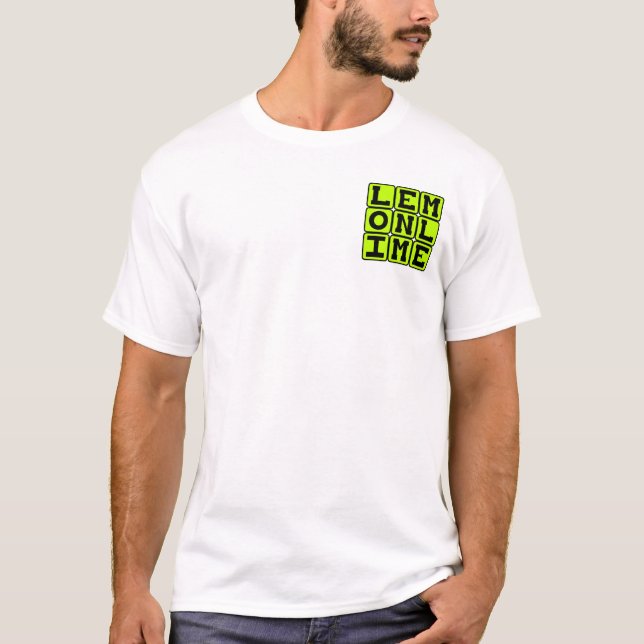 Camiseta Lima Limón, Color (Anverso)