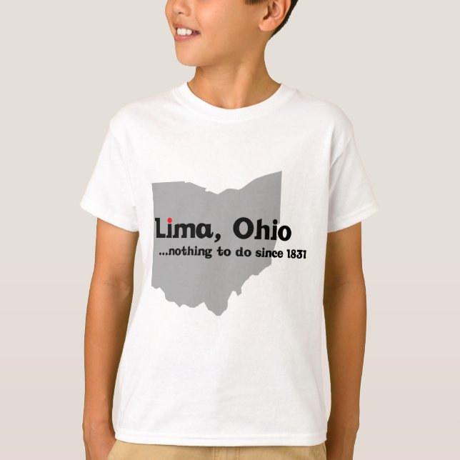 Camiseta Lima, Ohio (Anverso)