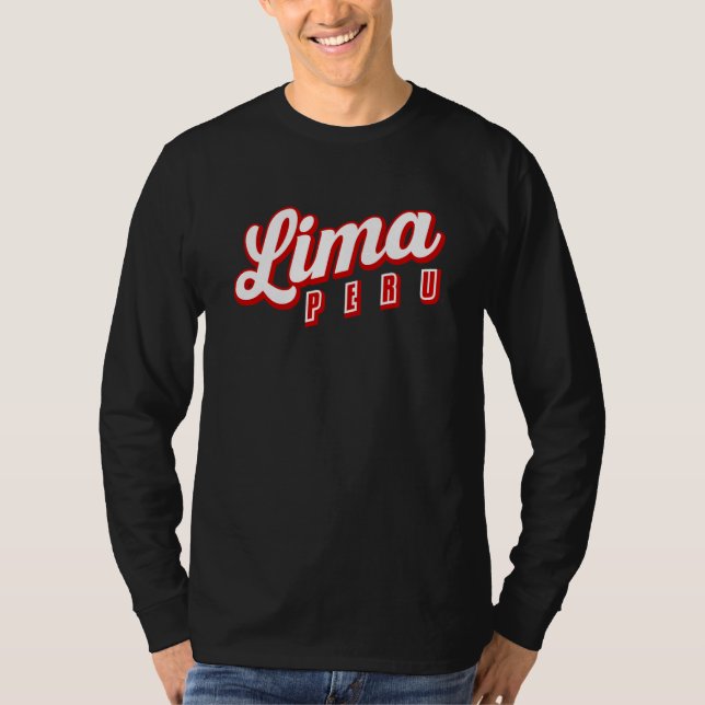Camiseta Lima Peru (Anverso)
