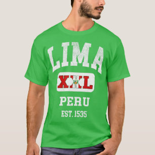 Camiseta Lima Perú XXL Diseño deportivo 1