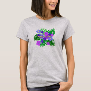 Camiseta Limahuli Garden Hawaii Tee floral