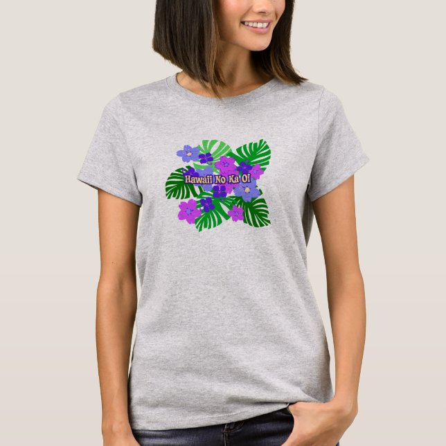 Camiseta Limahuli Garden Hawaii Tee floral