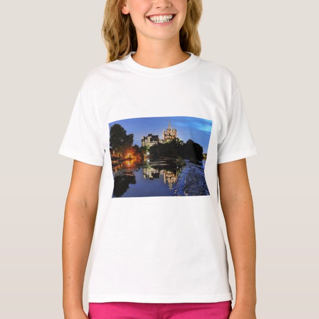 Camiseta Limburg Dom zur blauen Stunde (Anverso)