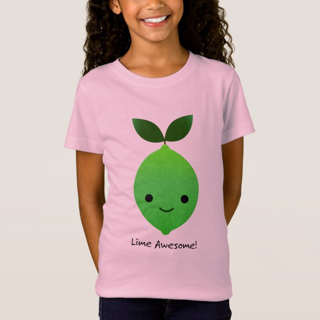 Camiseta Lime Awesome Kawaii Lime (Anverso)