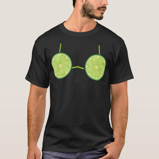 Camiseta Lime Bra Costume Awesome & Cute Easy Reptile Hallo (Anverso)