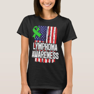 Camiseta Lime Cinta de Conciencia Verde para Sobreviviente
