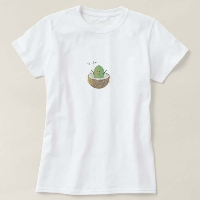 Camiseta Lime en el coco (Diseño del anverso)