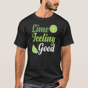 Camiseta Lime Feelin' Good Fruit Summer Tequila Sunny