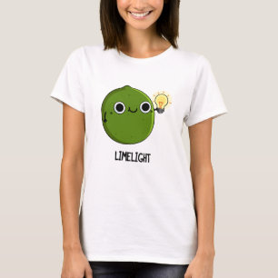 Camiseta Lime-light Funny Fruit Lime Pun