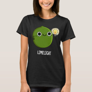 Camiseta Lime Pun Dark BG Fruit Funny Lime
