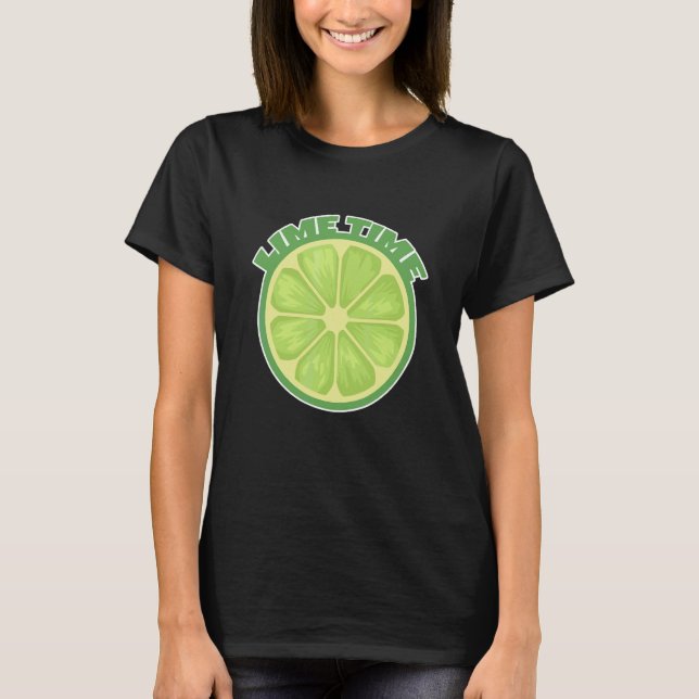 Camiseta Lime Time Margarita Lime Lime Barista (Anverso)