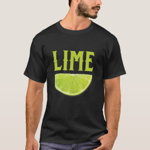 Camiseta Lime Wedge Halloween Grupo Costume DIY