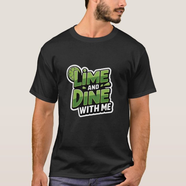 Camiseta Lime Y Dine Conmigo (Anverso)