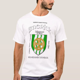 Camiseta Limerick Ireland Escudo T-Shirt